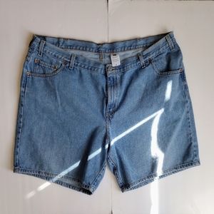 Levi's 505 Straight Shorts 20 Reg Denim Blue